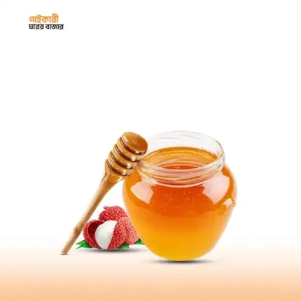 খাঁটি লিচু ফুলের মধুর বোতল – প্রাকৃতিক মিষ্টি মধু