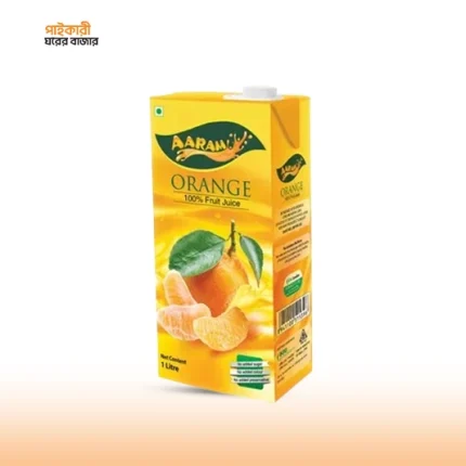 আরআম জুস কমলা ১ লিটার | Aaram Juice Orange