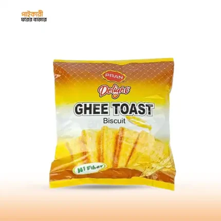 প্রাণ ঘী টোস্ট বিস্কুট ২৫০ গ্রাম | Pran Ghee Toast Biscuits