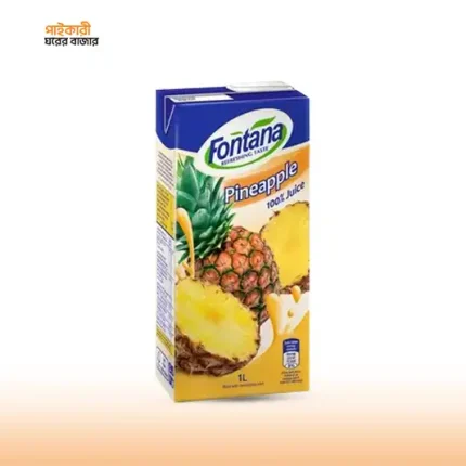ফন্টানা আনারস জুস ১ লিটার | Fontana Pineapple Juice