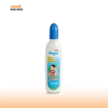 অ্যাঞ্জেল বোতল এবং নিপল লিকুইড ক্লিনজার ৩০০ মিলি |  Angel Bottle and Nipple Liquid Cleanser