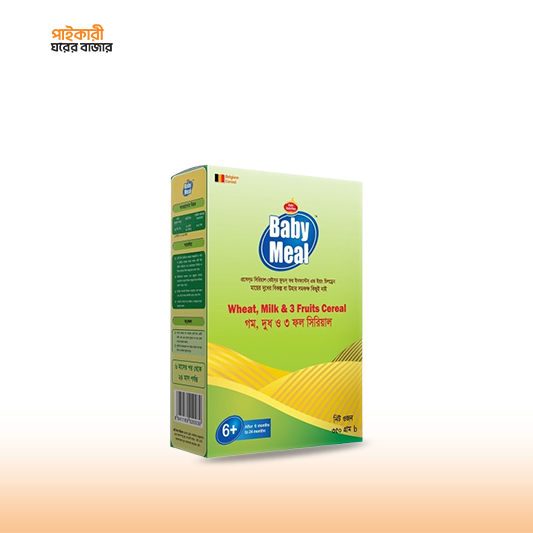 Baby Meal Milk Wheat & 3 Fruits Cereal (6-24 M) (350gm