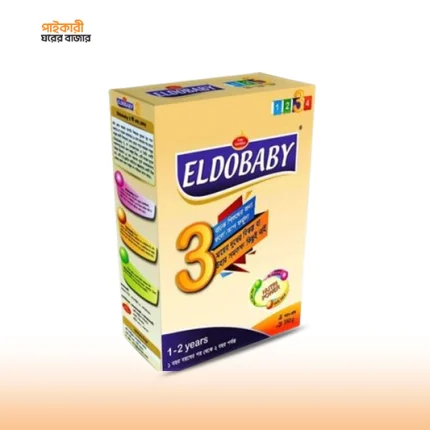 এলডোবেবি ৩ ইনফ্যান্ট ফর্মুলা বেবি মিল্ক (৩৫০ গ্রাম) (১২-২৪ মিলি) | Eldobaby 3 Infant Formula Baby Milk