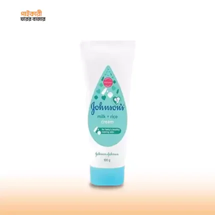 জনসন বেবি ক্রিম মিল্ক + রাইস।  Johnson Baby Cream Milk + rice