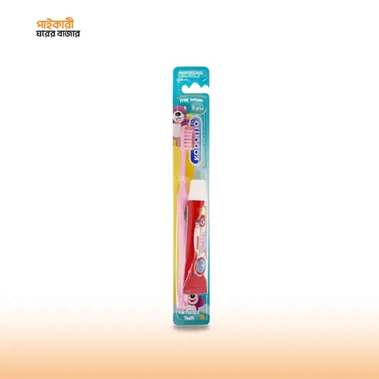 Kodomo Dental Kids Set – Pink 6+ Years