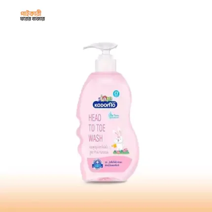 কোডোমো হেড টু টো ওয়াশ (গোলাপী হানাবাকি) |  Kodomo Head To Toe Wash (Pink Hanabaki
