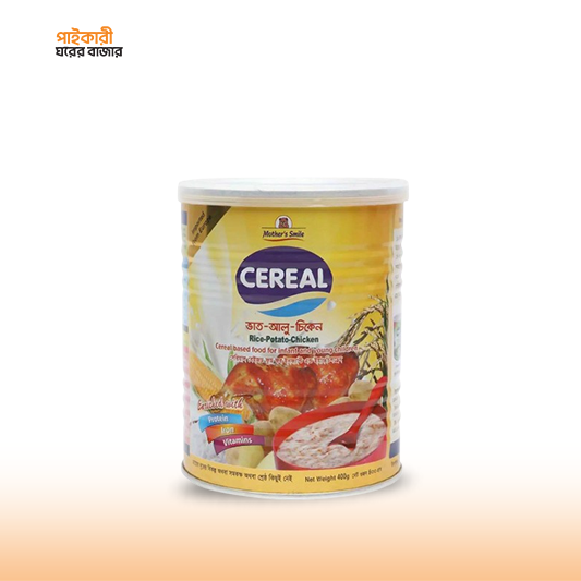 Mother's Smile Cereal Rice, Potato & Chicken Tin (400gm)