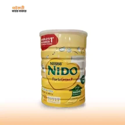 নেসলে নিডো ফোর্টিগ্রো ফুল ক্রিম মিল্ক পাউডার টিন (১ কেজি) |  Nestle Nido Fortigrow Milk Powder Tin