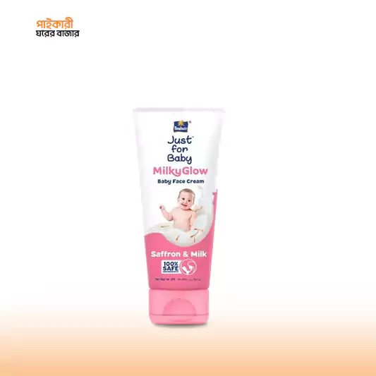 Parachute Just For Baby Saffron And Milk Face Cream (100ml)