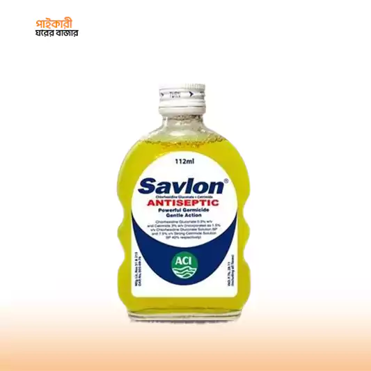 ACI Savlon Antiseptic Liquid 112 ml এসিআই স্যাভলন অ্যান্টিসেপটিক লিকুইড | ACI Savlon Antiseptic Liquid - Image 1