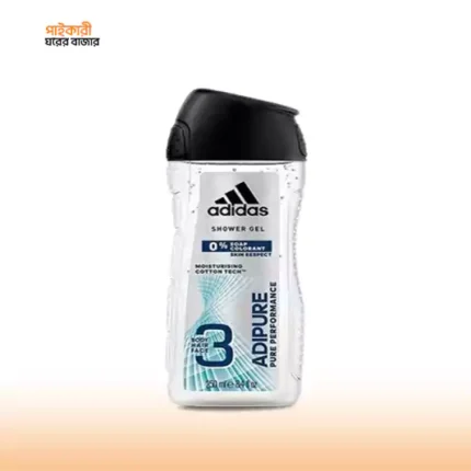 অ্যাডিডাস অ্যাডিপুর মেন শাওয়ার জেল (২৫০ মিলি) | Adidas Adipure Men Shower Gel  (250ml)