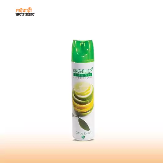 Angelic Fresh Air Freshener Citrus Burst (300ml) অ্যাঞ্জেলিক ফ্রেশ এয়ার ফ্রেশনার সাইট্রাস বার্স্ট (৩০০ মিলি) | Angelic Fresh Air Freshener Citrus Burst - Image 1
