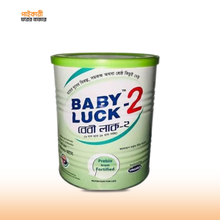 বেবি লাক-২ টিন (৪০০ গ্রাম) (৬-১৮ মাস |  Baby Luck-2 Tin