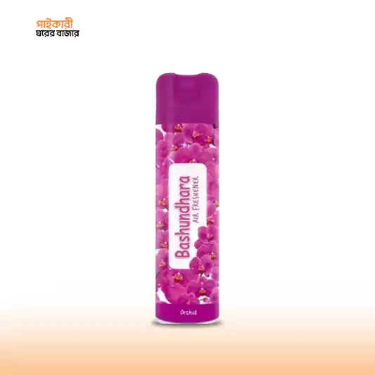 Bashundhara Air Freshener Orchid (300ml) বসুন্ধরা এয়ার ফ্রেশনার অর্কিড (300 মিলি) | Bashundhara Air Freshener Orchid - Image 1