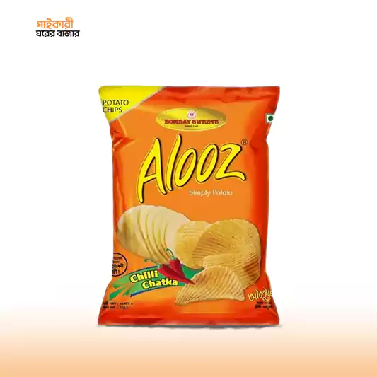 Bombay Sweets Alooz Chilli Chatka Chips বোম্বে সুইটস আলুজ চিলি চাটকা চিপস | Bombay Sweets Alooz Chilli Chatka Chips - Image 1