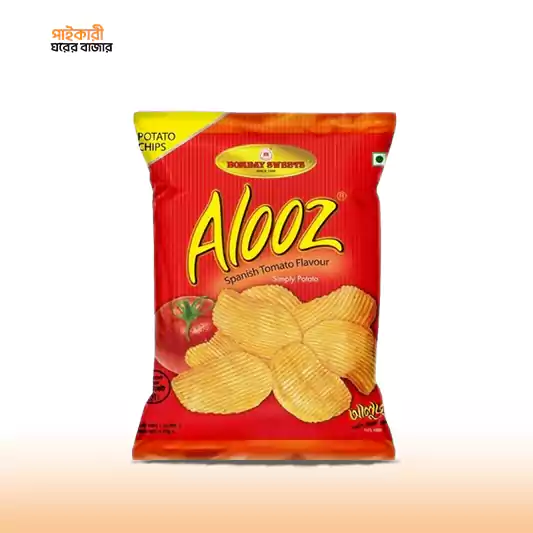 Bombay Sweets Alooz Spanish Tomato Chips বোম্বে সুইটস আলুজ স্প্যানিশ টমেটো চিপস | Bombay Sweets Alooz Spanish Tomato Chips - Image 1