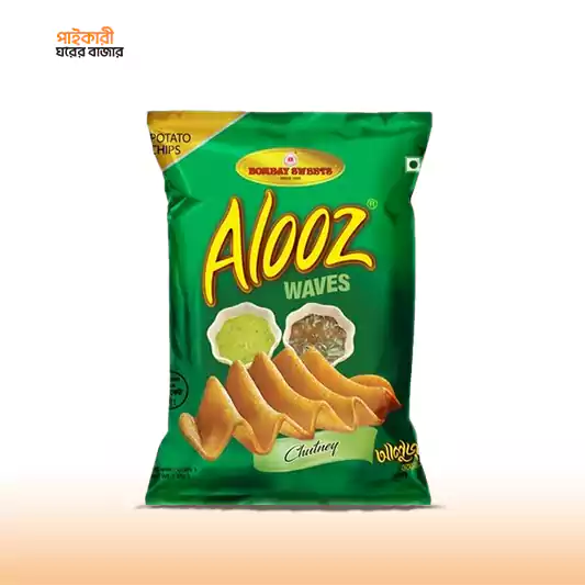 Bombay Sweets Alooz Waves Chutney Chips বোম্বে সুইটস আলুজ ওয়েভস চাটনি চিপস | Bombay Sweets Alooz Waves Chutney Chips - Image 1