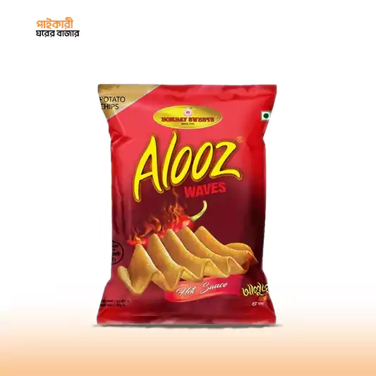 Bombay Sweets Alooz Waves Hot Sauce বোম্বে সুইটস আলুজ ওয়েভস হট সস | Bombay Sweets Alooz Waves Hot Sauce - Image 1