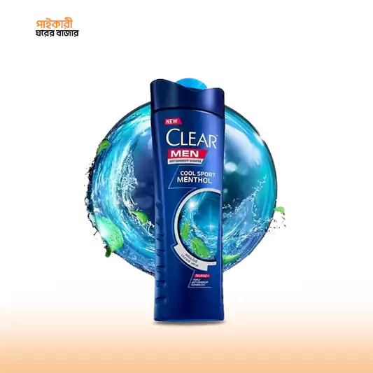 CLEAR MEN COOL SPORT MENTHOL ANTI-DANDRUFF SHAMPOO (310ml) ক্লিয়ার মেন কুল স্পোর্ট মেন্টহল অ্যান্টি-ড্যানড্রাফ শ্যাম্পু (৩১০ মিলি) | CLEAR MEN COOL SPORT MENTHOL ANTI-DANDRUFF SHAMPOO - Image 1