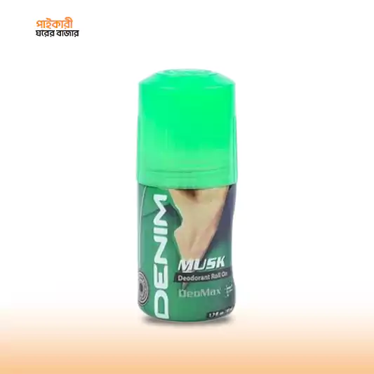 DENIM MUSK body deodorant Roll on (50 ml) ডেনিম মাস্ক বডি ডিওডোরেন্ট রোল অন (৫০ মিলি) | DENIM MUSK body deodorant Roll on (50 ml) - Image 1