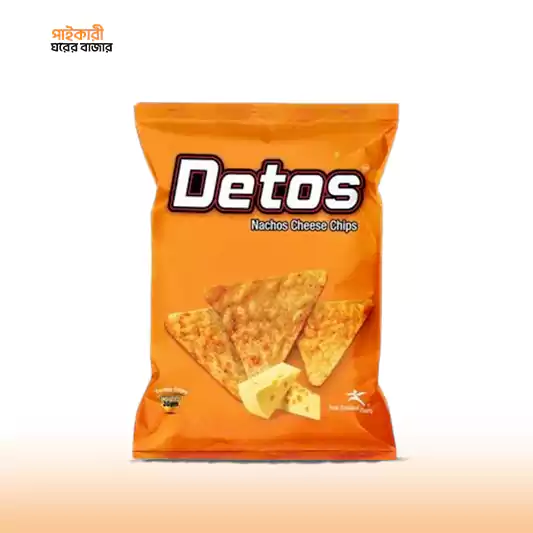 Detos Nachos Cheese Chips (30gm) ডেটোস নাচোস চিজ চিপস (৩০ গ্রাম) | Detos Nachos Cheese Chips (30gm) - Image 1