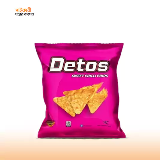 Detos Sweet Chilli Chips (30gm) ডেটোস সুইট চিলি চিপস (৩০ গ্রাম) | Detos Sweet Chilli Chips (30gm) - Image 1
