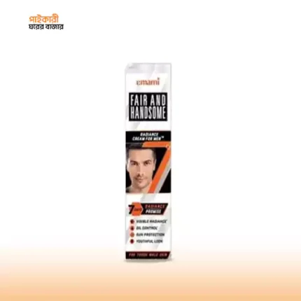ইমামি ফেয়ার অ্যান্ড হ্যান্ডসাম ফেয়ারনেস ক্রিম (১৫ গ্রাম) | Emami Fair And Handsome Fairness Cream (15gm)