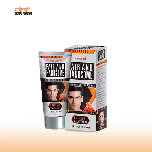 Emami Fair And Handsome Fairness Cream (30gm) (Indian) ইমামি ফেয়ার অ্যান্ড হ্যান্ডসাম ফেয়ারনেস ক্রিম (৩০ গ্রাম) | Emami Fair And Handsome Fairness Cream (30gm) - Image 1