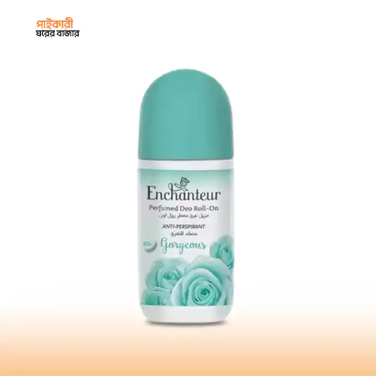 Enchanteur Perfumed Deo Roll-On Gorgeous (50ml) এনচান্টুর পারফিউমড ডিও রোল-অন গর্জিয়াস (৫০ মিলি) | Enchanteur Perfumed Deo Roll-On Gorgeous - Image 1