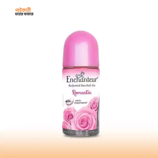Enchanteur Perfumed Deo Roll-on Romantic (50ml) এনচান্টুর পারফিউমড ডিও রোল-অন রোমান্টিক (৫০ মিলি) | Enchanteur Perfumed Deo Roll-on Romantic (50ml) - Image 1