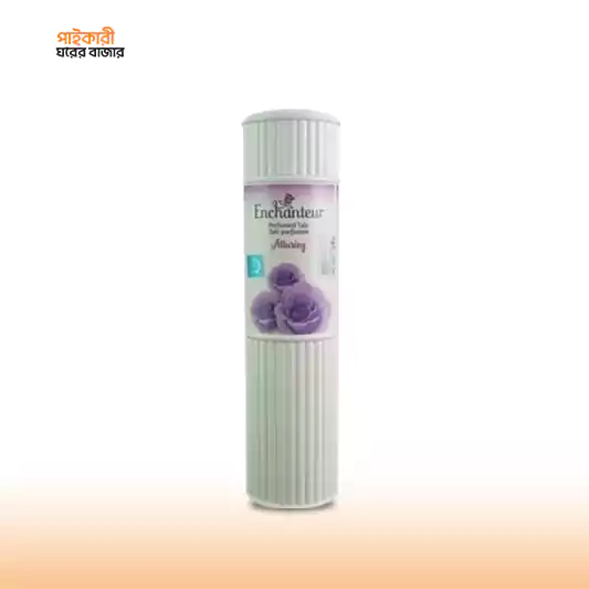 Enchanteur Perfumed Talc Alluring (125gm) এনচ্যান্টিউর পারফিউমড ট্যালক পাউডার আলুরিং (২৫০ গ্রাম) | Enchanteur Perfumed Talc Powder Alluring (250gm) - Image 1