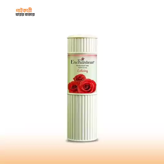 Enchanteur Perfumed Talc Powder Enticing (250gm) এনচ্যান্টিউর পারফিউমড ট্যালক পাউডার (২৫০ গ্রাম) | Enchanteur Perfumed Talc Powder Enticing (250gm) - Image 1