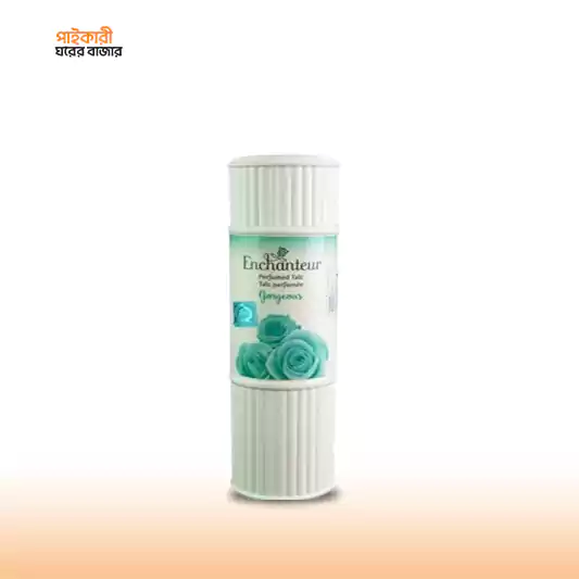 Enchanteur Perfumed Talc Powder Gorgeous (125gm) এনচ্যান্টিউর পারফিউমড ট্যালক পাউডার গর্জিয়াস (২৫০ গ্রাম) | Enchanteur Perfumed Talc Powder Gorgeous - Image 1