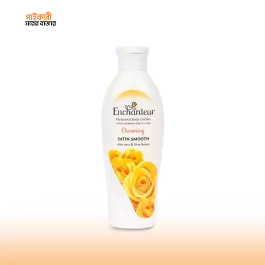 Enchanteur Satin Smooth Charming Lotion with Aloe Vera & Olive Butter (250ml)