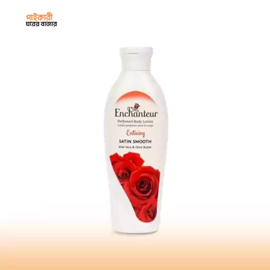 Enchanteur Satin Smooth Enticing Lotion with Aloe Vera & Olive Butter (250ml)