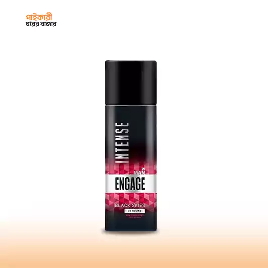 Engage Intense Black Skies Deo Sprays For Men (150ml) এনগেজ ইনটেনস ব্ল্যাক স্কাইস ডিও স্প্রে ফর মেন (১৫০ মিলি) | Engage Intense Black Skies Deo Sprays For Men - Image 1