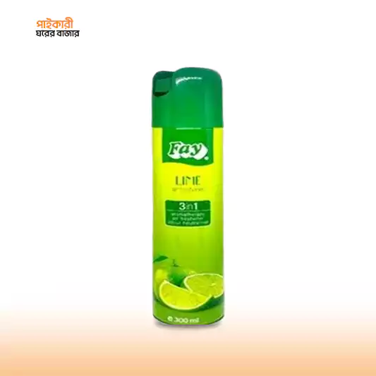 Fay Air Freshener Lime 3 in 1 (300ml) ফে এয়ার ফ্রেশনার লাইম ৩ ইন ১ (৩০০ মিলি) | Fay Air Freshener Lime 3 in 1 - Image 1