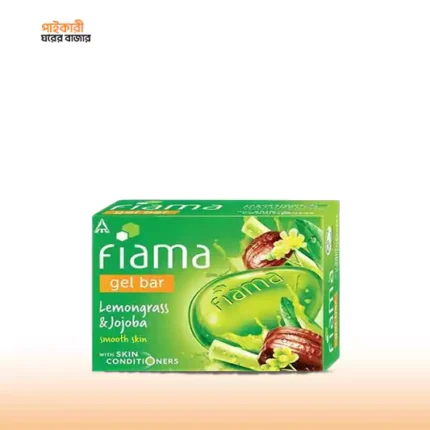 ফিয়ামা জেল বার সোপ লেমনগ্রাস এন্ড জোজোবা (125 গ্রাম) | Fiama Gel Bar Soap Lemongrass & Jojoba (125gm)