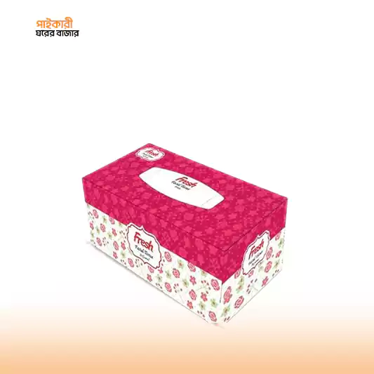 Fresh Facial Tissue Perfumed (100 Pcs x 2 Ply) ফ্রেশ ফেসিয়াল টিস্যু পারফিউমড (১০০ পিস x ২ প্লাই) | Fresh Facial Tissue Perfumed (100 Pcs x 2 Ply) - Image 1