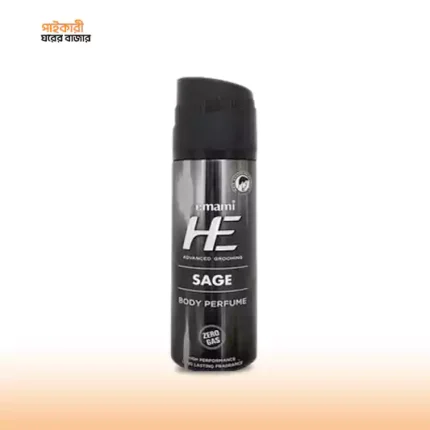 হি পারফিউমড বডি স্প্রে সেজ (১২০ মিলি) | HE Perfumed Body Spray Sage