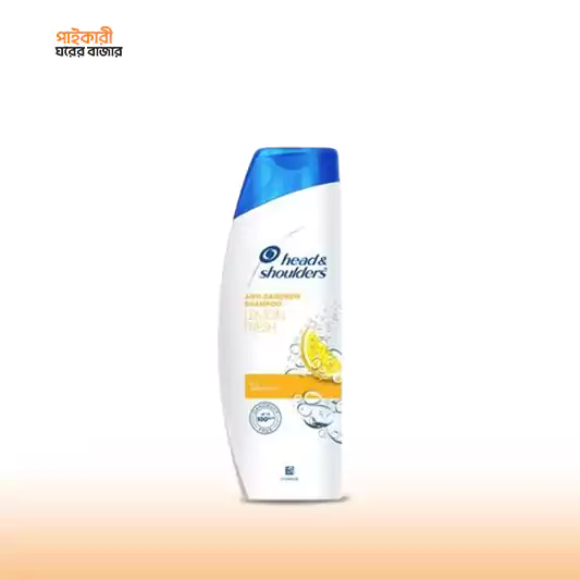 Head & Shoulders Lemon Fresh Anti Dandruff Shampoo (340ml) হেড অ্যান্ড শোল্ডার্স লেমন ফ্রেশ অ্যান্টি ড্যানড্রাফ শ্যাম্পু | Head & Shoulders Lemon Fresh Anti Dandruff Shampoo - Image 1