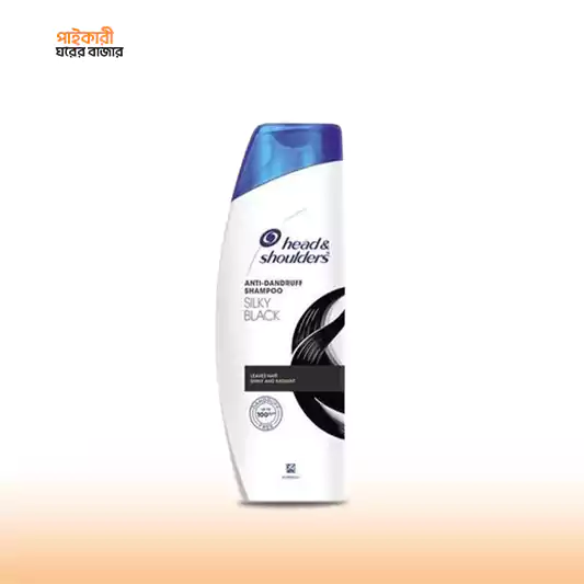 Head & Shoulders Silky Black Anti Dandruff Shampoo (340ml) হেড এন্ড সল্ডারস সিল্কি ব্ল্যাক অ্যান্টি ড্যানড্রাফ শ্যাম্পু | Head & Shoulders Silky Black Anti Dandruff Shampoo - Image 1