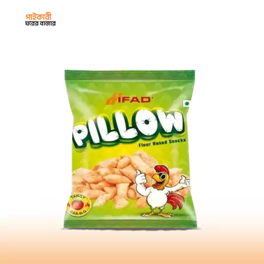 Ifad Eggy Pillow Bar-B-Q Chips (16gm) ইফাদ এগি পিলো বার-বি-কিউ চিপস (১৬ গ্রাম) | Ifad Eggy Pillow Bar-B-Q Chips (16gm) - Image 1