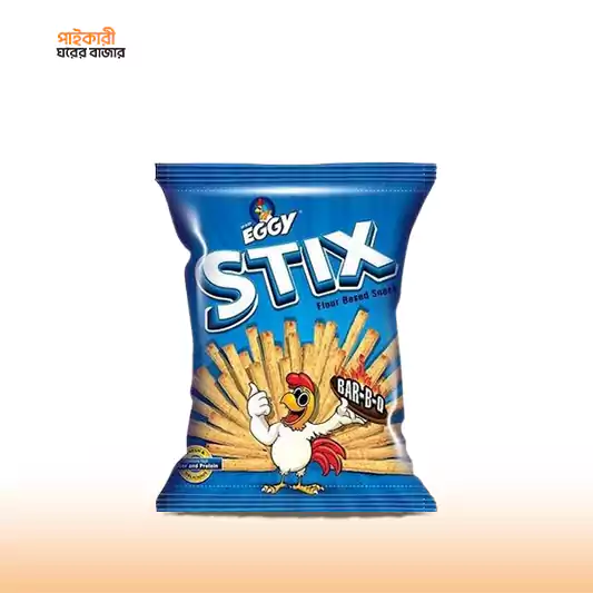 Ifad Eggy Stix Bar-B-Q Chips (16gm) ইফাদ এগি স্টিক্স বার-বি-কিউ চিপস (১৬ গ্রাম) | Ifad Eggy Stix Bar-B-Q Chips (16gm) - Image 1