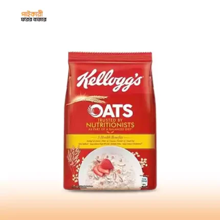 কেলগস ওটস রোলড ওটস (৪০০ গ্রাম) | Kelloggs Oats Rolled Oats (400 gm)