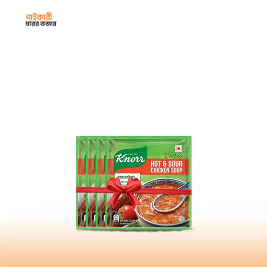 Knorr Soup Hot And Sour Chicken (31gm) (Bundle of 4pcs) নর স্যুপ হট অ্যান্ড সোর চিকেন (৩১ গ্রাম) (বান্ডেল ৪পিস) | Knorr Soup Hot And Sour Chicken (31gm) - Image 1