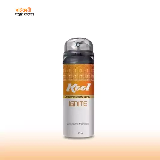 Kool Ignite Deodorant Body Spray For Men (150ml) কুল ইগনাইট ডিওডোরেন্ট বডি স্প্রে ফর মেন (১৫০ মিলি) | Kool Ignite Deodorant Body Spray For Men (150ml) - Image 1