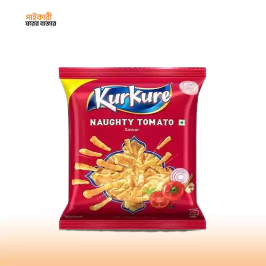 Kurkure Naughty Tomato Chips (37gm) কুরকুরে নাউটি টমেটো চিপস | Kurkure Naughty Tomato Chips - Image 1