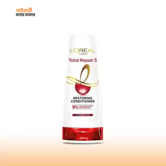 L’Oreal Paris Total Repair 5 Conditioner (180ml) ল’রিয়াল প্যারিস টোটাল রিপেয়ার ৫ কন্ডিশনার (১৮০ মিলি) | L’Oreal Paris Total Repair 5 Conditioner (180ml) - Image 1