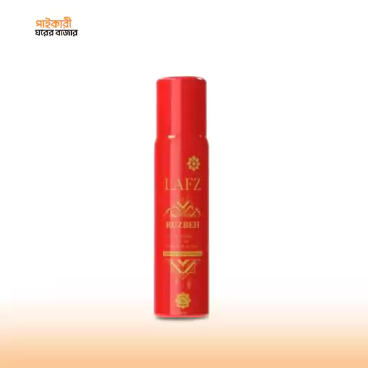 Lafz Men's Premium Body Spray RUZBEH No Gas No Alcohol (120ml) লাফজ মেনস প্রিমিয়াম বডি স্প্রে রুজবেহ নো গ্যাস নো অ্যালকোহল (১২০ মিলি) | Lafz Men's Premium Body Spray RUZBEH No Gas No Alcohol - Image 1